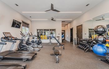 Fitness center and yoga studio